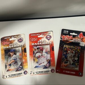 Topps Baseball Cards- 2016 & 2018